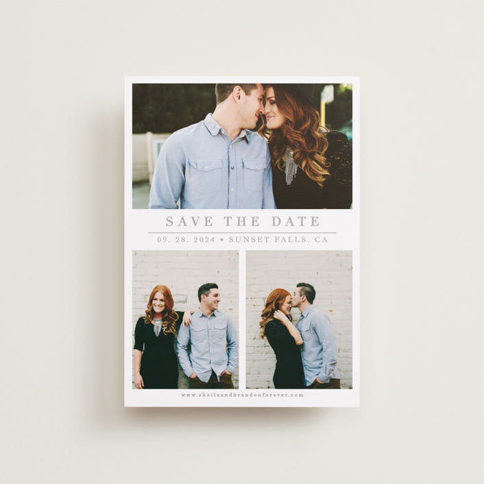 "The Simple Things" - Save the Dates in Cement by Giselle Zimmerman - Front