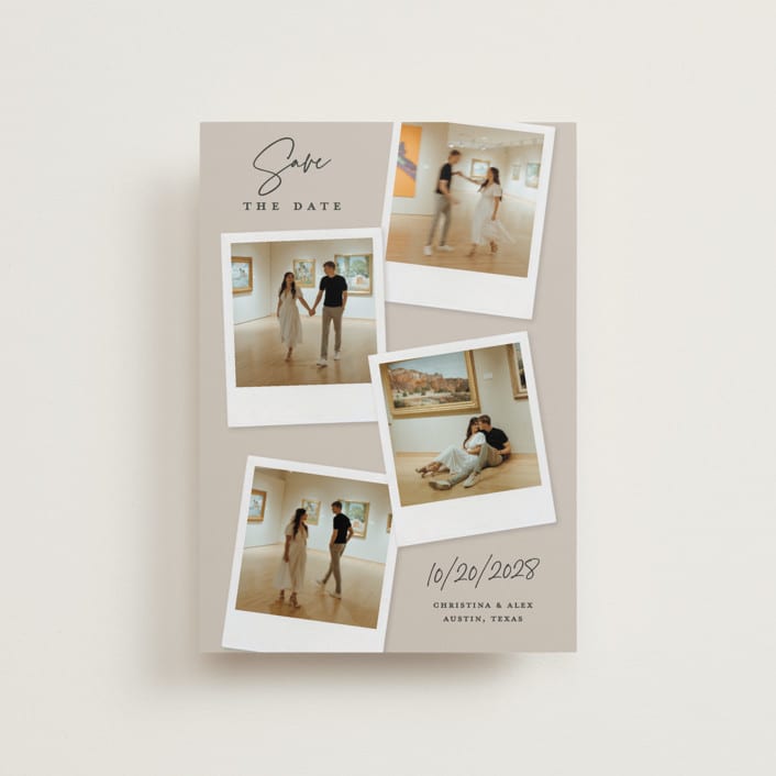 "Instant Elegance" - Save the Dates in Dune by Kerry Doyle - Front