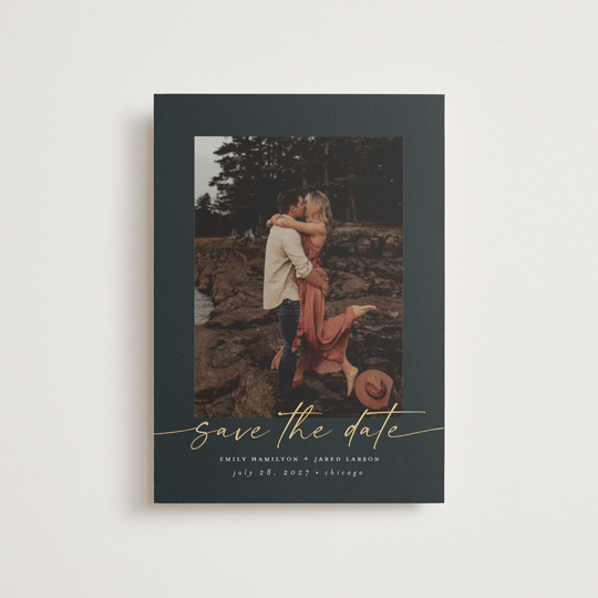 "Wrapped" - Save the Dates in Midnight by Nicole Walsh - Front