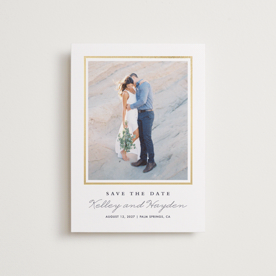 "Classic" - Save the Dates in Sunshine by Stacey Meacham - Front