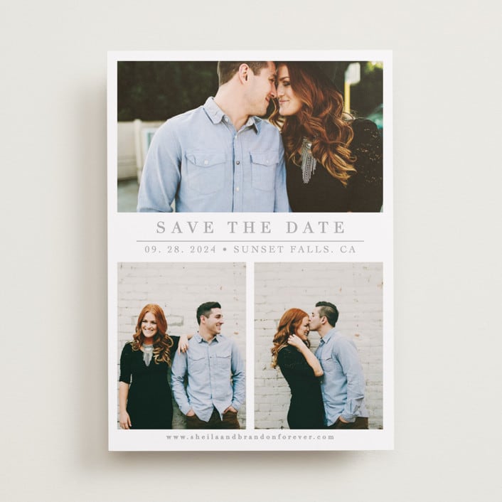 "The Simple Things" - Save the Dates in Cement by Giselle Zimmerman - Front