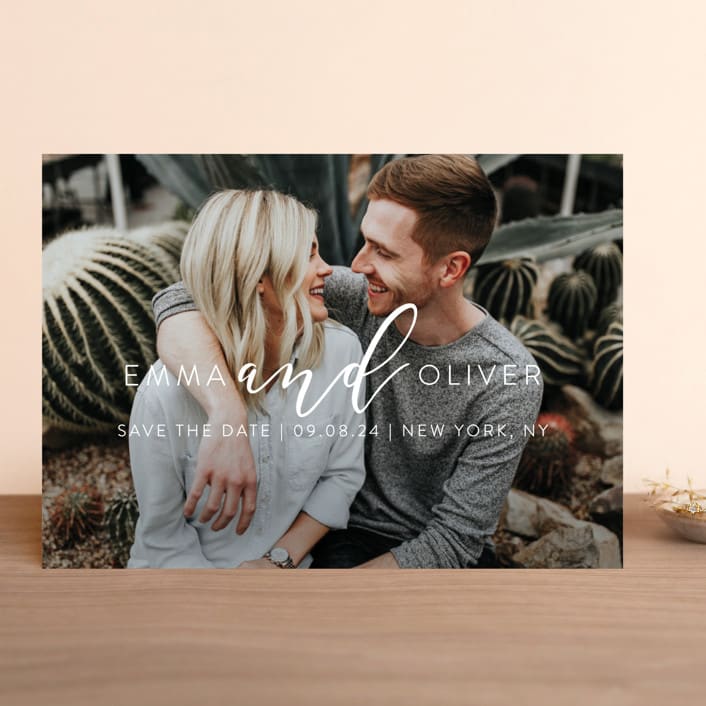"Simply Written" - Save the Dates in Starlight by Jessica Voong - Front