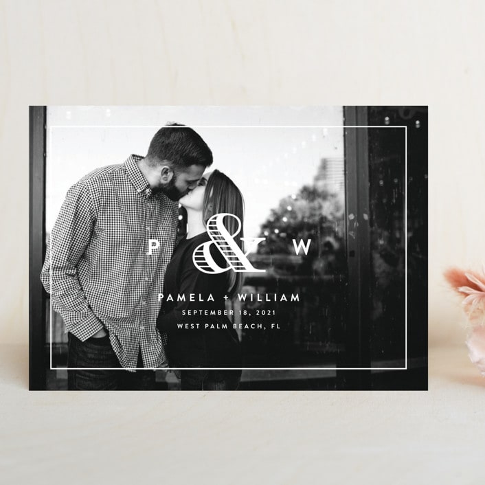 "Esquire" - Save the Dates in Cloud by Kim Dietrich Elam - Front
