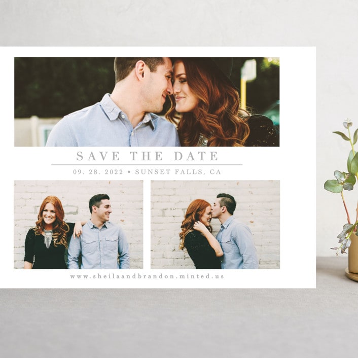 "The Simple Things" - Save the Dates in Cement by Giselle Zimmerman - Front