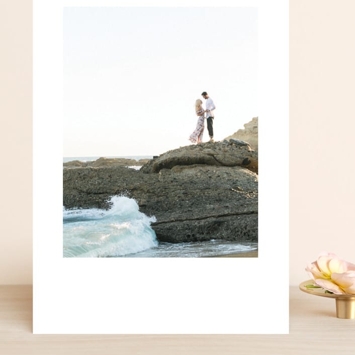 "Simple Frame" - Save the Dates in Pacific by Lindsay Stetson Thompson - Front