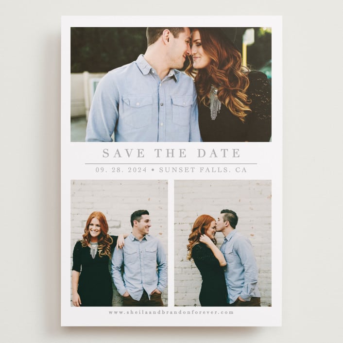 "The Simple Things" - Save the Dates in Cement by Giselle Zimmerman - Front