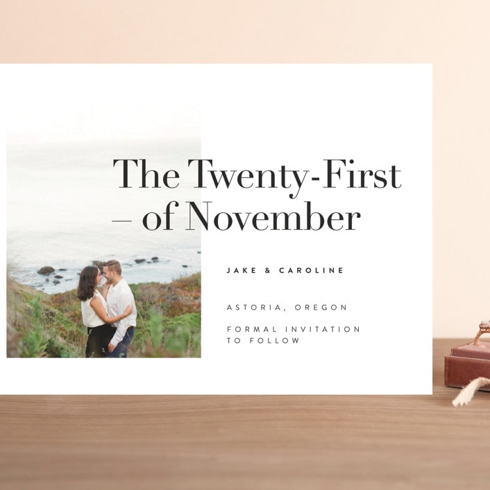 "Frankie" - Save the Dates in Ink by Karen Schipper - Front