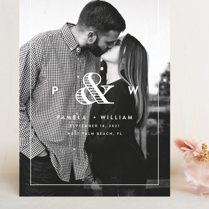 "Esquire" - Save the Dates in Cloud by Kim Dietrich Elam - Front