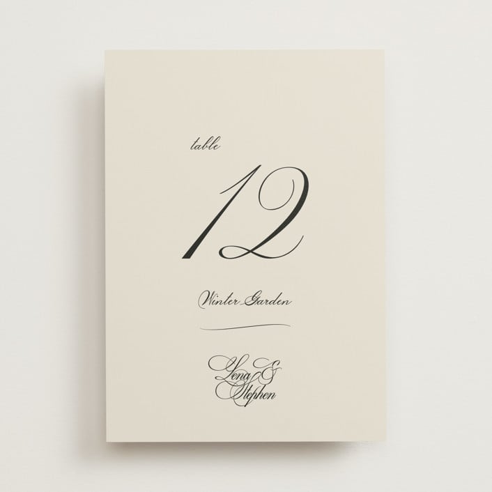 "Old Fashioned" - Table Numbers in Night by Ani Somi - Front
