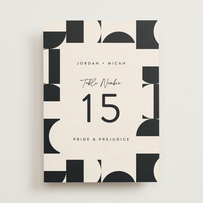 "Kenai" - Table Numbers in Shadow by Carly Reed Walker - Front