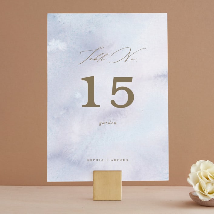 "Bright" - Table Numbers in Summer by Leah Bisch - Front