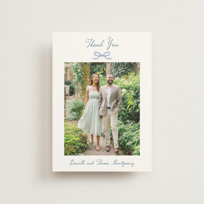 "Vineyard Love" - Wedding Thank You Postcards in Summer by Petra Kern - Front