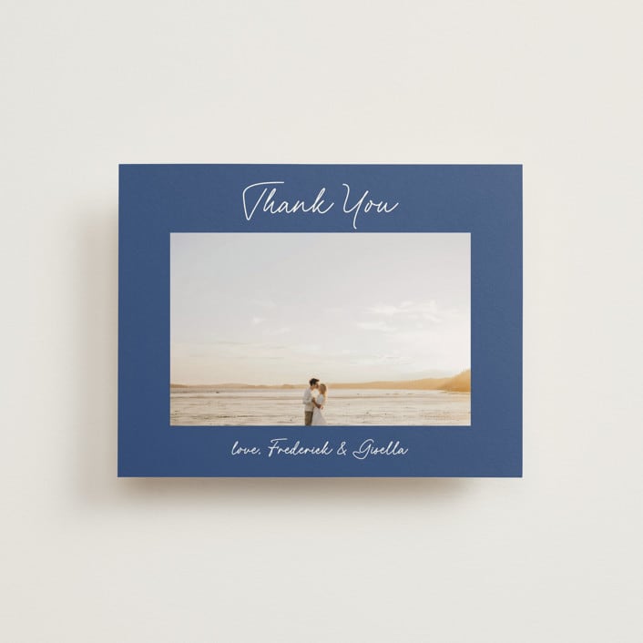 "strazzate" - Wedding Thank You Postcards in Santorini by chocomocacino - Front