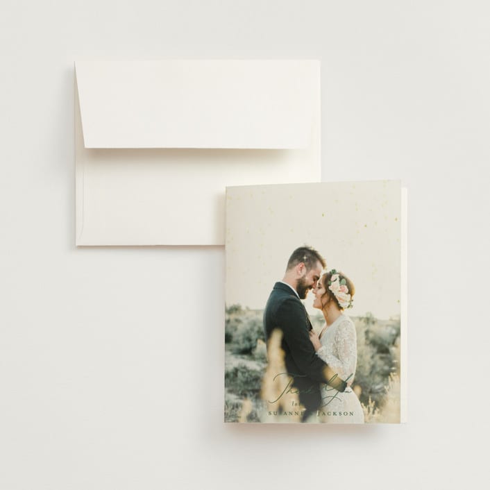"New Orleans from Disney's Princess and The Frog" - Wedding Thank You Cards in Mystic by Phrosné Barwood - Front