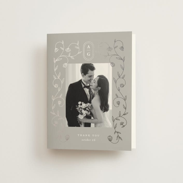 "cantuccini" - Wedding Thank You Cards in Moon by chocomocacino - Front