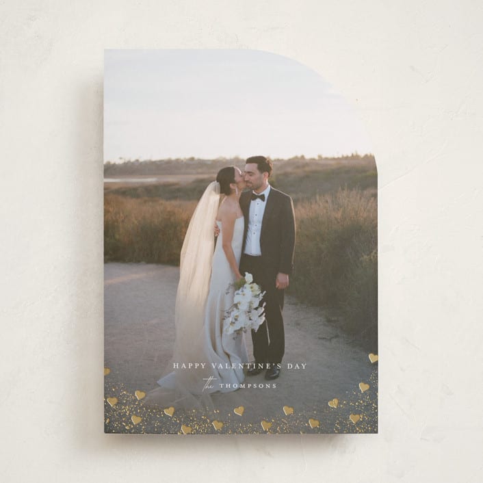 "Heart Surround" - Valentine's Day Cards in Cloud by Ashlee Townsend - Front