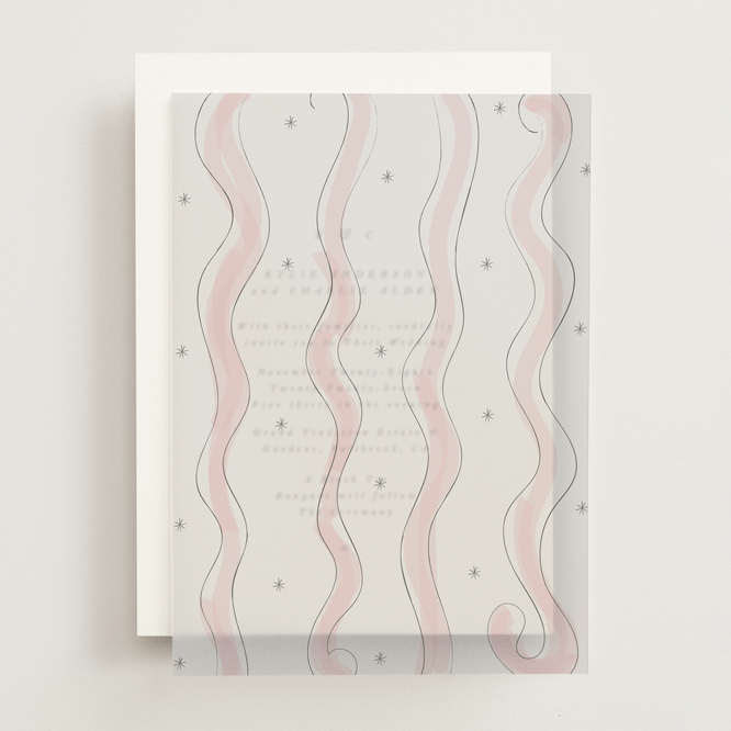 "Modern Fairy Tale" - Vellum Overlays in Rose by Helena Vitto - Front