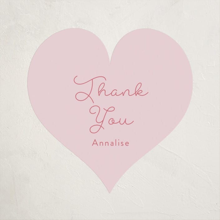 "Little Sweetheart" - Baby Shower Stickers in Strawberry by Angela Garrick - Close-Up