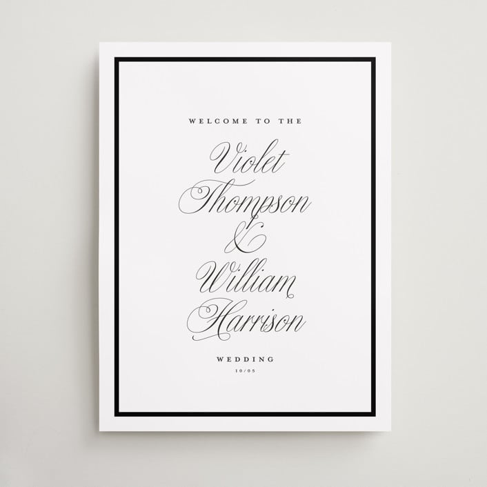 "The Day" - Welcome Signs in Noir by mo kelley - Front