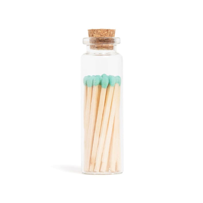 "Mint Matchsticks in Small Corked Vial" - Matchbooks and Matches in multicolorassorted-colors by Summer Hedglin