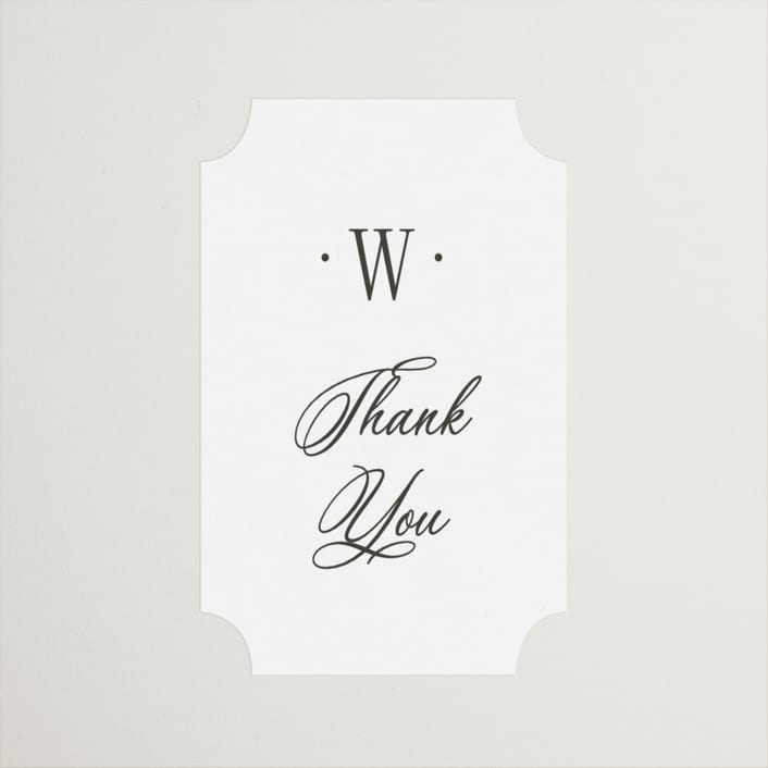 "Dotted Classic" - Wedding Favor Stickers in Hydrangea by Carolyn MacLaren - Front