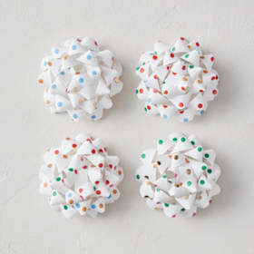Wrapping Paper Bow, Pack of 4