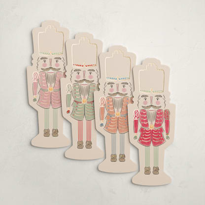 Gilded Nutrcrackers (set of 12)