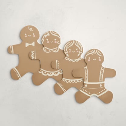 Gingerbread Troupe (set of 12)