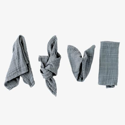 ORGANIC COTTON NAPKINS // SET OF 4