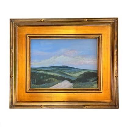 "A Way Through the Valley" - 18 x 15 - Original Painting