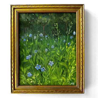 Wildflower Field Painting