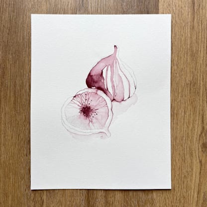 Purple Figs Fruit 01