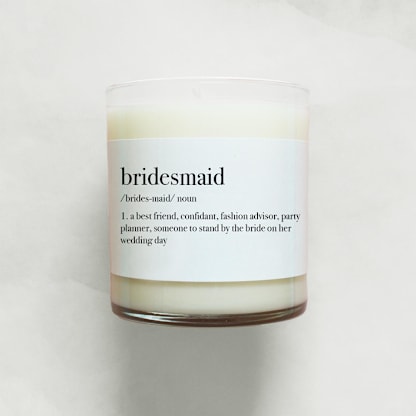 Bridesmaid Definition Soy Candle | 10.5oz Candle