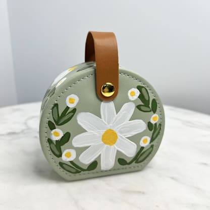 Petal Passports Green Jewelry Travel Case
