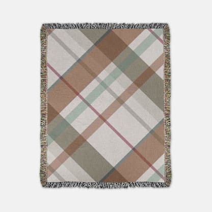 Holiday Plaid-Soft Brown