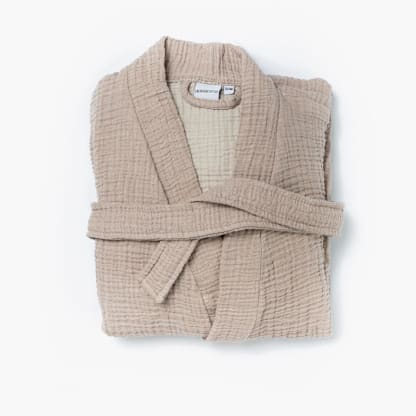 Alaia Robe - Mushroom Oatmeal (S/M)