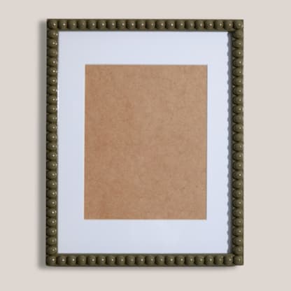 Thyme Beaded Frame with White Mat