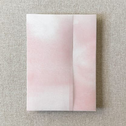 Blush Pink Vellum Jacket for Wedding Invitations | A7 | Set of 10