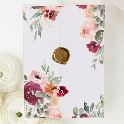 Spring Garden | Set of 10 Floral Vellum Jackets