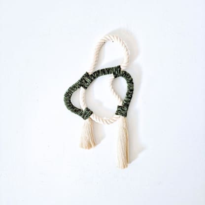 THE ALVA Rope Art Wall Sculpture