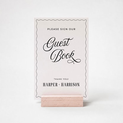 Guestbook Wedding Sign