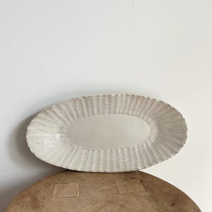 Ribbed Edge Platter - Oblong