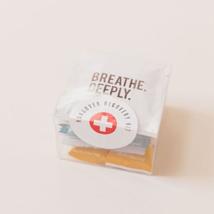 'The Necessities' Hangover Kit