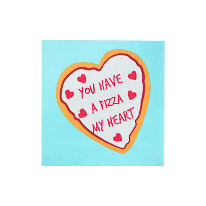 Y2K Pizza My Heart Cocktail Napkins - Pack of 20