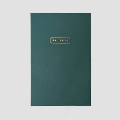 Heirloom Recipes Journal | Softcover Cooking Notebook