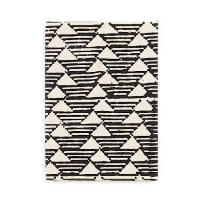 Tria Black White Zero Waste Handmade Artisanal Journal