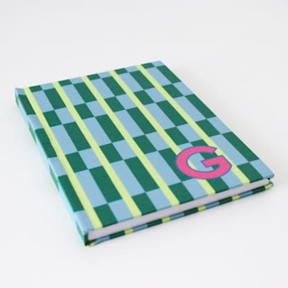 Custom Maxi Green Single Initial Journal