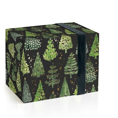 Decorated Christmas trees