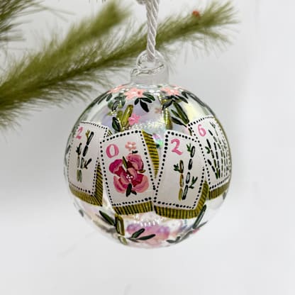 Hand Painted Mahjong Ornament