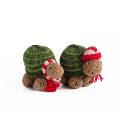 Turtle Ornaments, set of 2